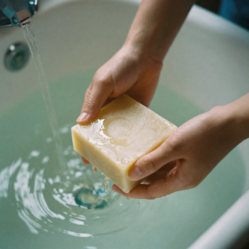 Zeep maken proces