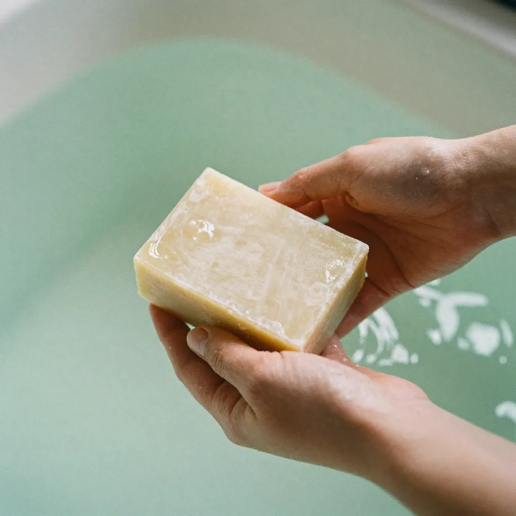 Ambachtelijke zeep productie